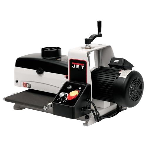 Jet 10" 1HP Benchtop Drum Sander w/ Variable-Speed Control