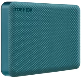 Toshiba Canvio Advance Plus 4TB Portable External Hard Drive - Green