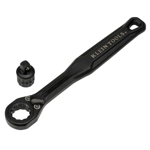 KLEIN TOOLS 65301ADP KNECT Pass-Through Ratchet & 1/4" Socket Adapter Set Deal