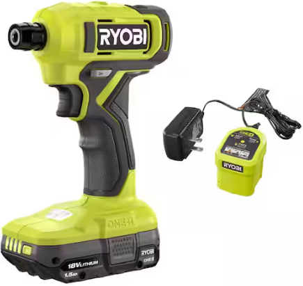 Ryobi ONE+ 18V Cordless 1/4 in. Hex Screwdriver Kit Deal