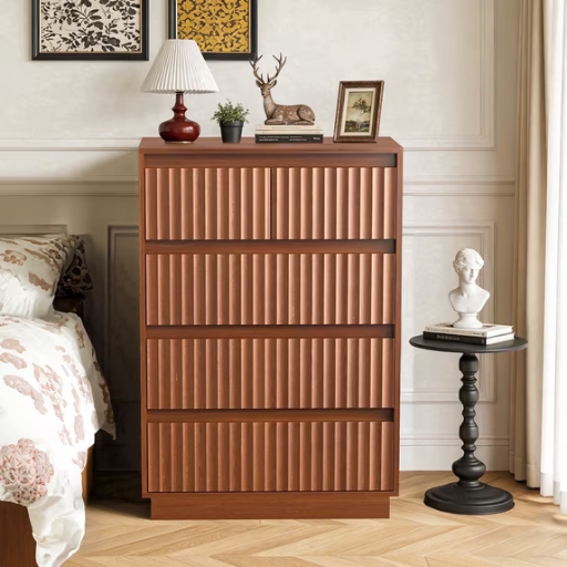 UPGO 42" 5-Drawer Fluted Dresser Deal