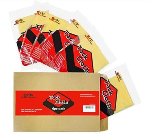 S&F Painter's Tack Cloths 2-Pack 6-Count (12 Total) 18" x 36"