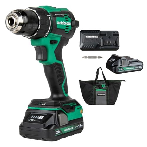 Metabo HPT 18V MultiVolt 1/2" Cordless Brushless Driver Drill Kit Deal