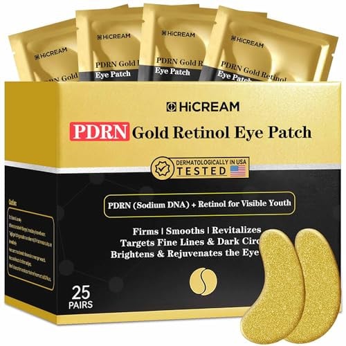 Under Eye Patches 25 Pairs with Retinol & Caffeine Deal