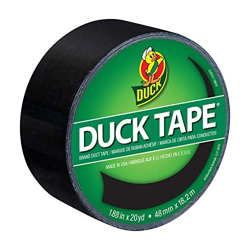 Duck Color Duct Tape 20-Yard (Black) Deal