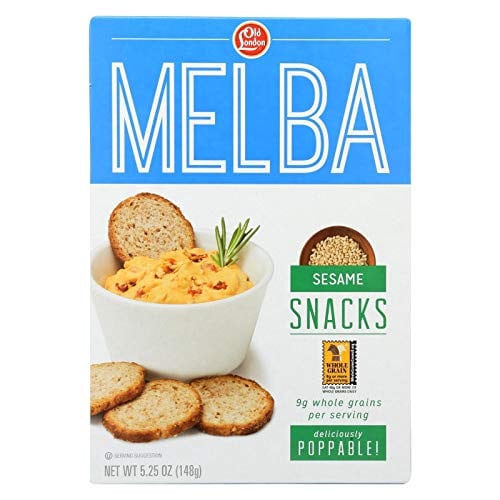 Old London Melba Snack Sesame 12-Count 5.25 Oz