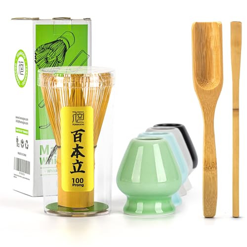 Teanagoo Japanese Matcha Ceremony Accessory Set 4-Piece