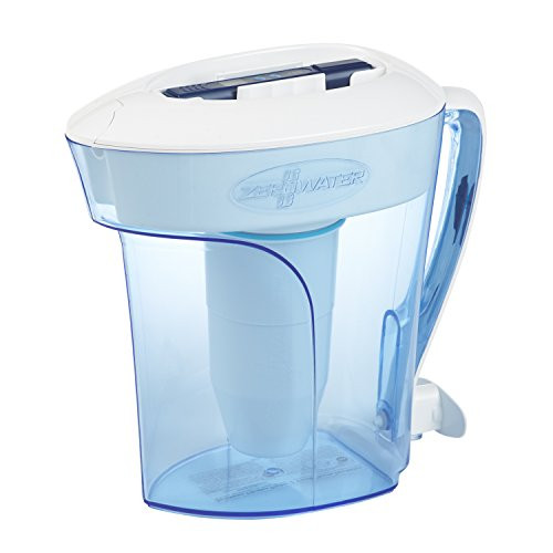 ZeroWater Ready-Pour 10-Cup 5-Stage Water Filter Pitcher