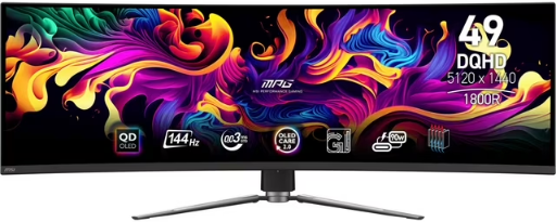 MSI 49" Curved OLED 144Hz 0.03ms Gaming Monitor Deal