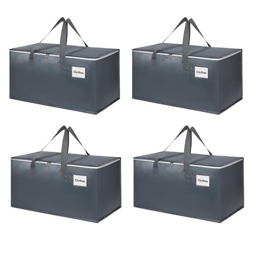 Moving Bags with Zipper 4-Pack