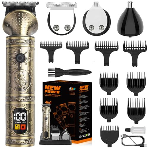 NuvaConx 4-in-1 Men’s Trimmer Kit