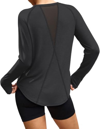 Rexley Workout Tops Long Sleeve Shirts