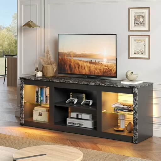 Bestier LED TV Stand for TVs up to 70" Deal
