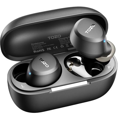 TOZO A1 Wireless Earbuds Bluetooth 5.3 IPX5 Waterproof