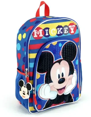 Disney Mickey Mouse 17" Kids Backpack, Blue Deal