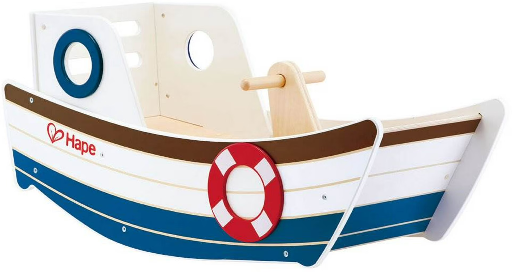 Hape High Seas Wooden Rocking Ride-On Toy