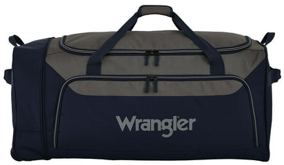 Wrangler 36-inch Collapsible 3-Wheel Rolling Locker Duffel