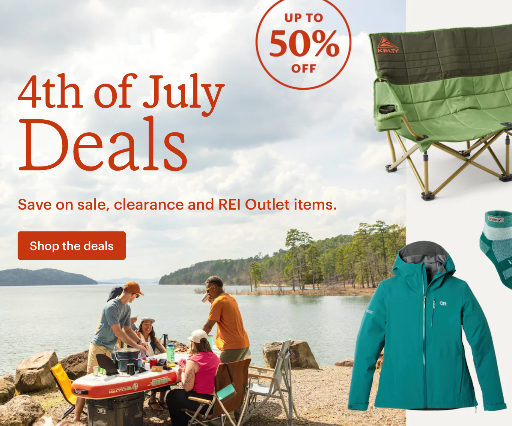 REI Fourth of July Sale