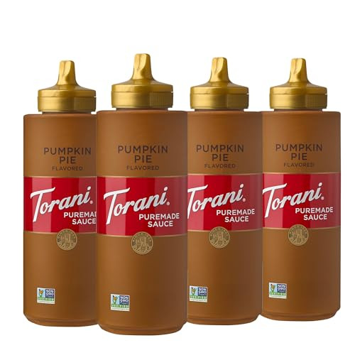 4 Pack of 16.5-Oz Torani Puremade Sauce (Pumpkin Pie)