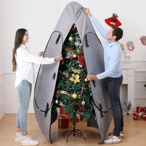 UNARK Upright Christmas Tree Storage Bag for 6'-7.5' Trees