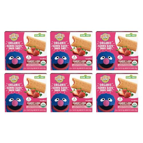 Earth's Best Organic Sunny Days Snack Bars Strawberry 6-Pack 8-Count Deal