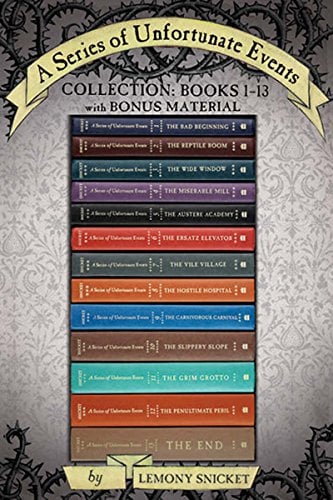 A Series of Unfortunate Events Complete Collection: Books 1-13 Deal