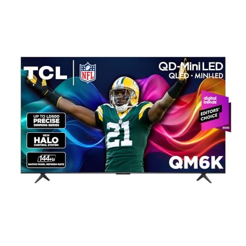 85" TCL QM6K 4K QD-Mini LED Smart TV