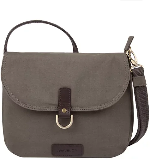 Travelon Anti-Theft Courier Saddle Crossbody Deal