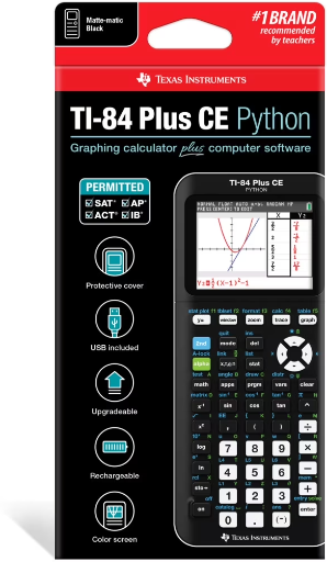 Texas Instruments TI-84 Plus CE Python Graphing Calculator