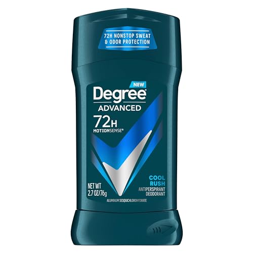 Degree Men Antiperspirant Deodorant Cool Rush, 4-Pack 2.6-Oz