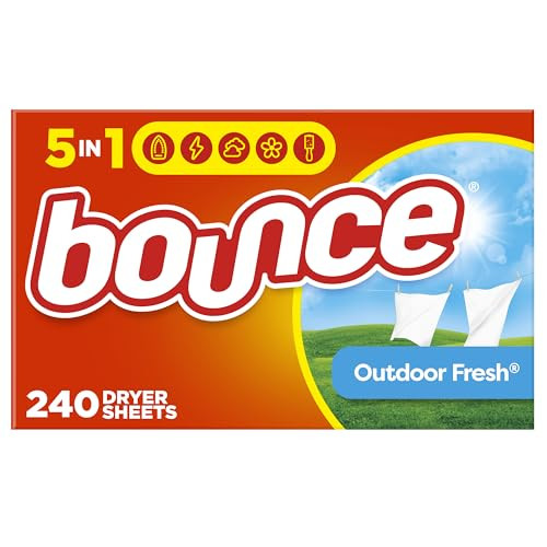 Bounce 240 Count Dryer Sheets, 4-Packs