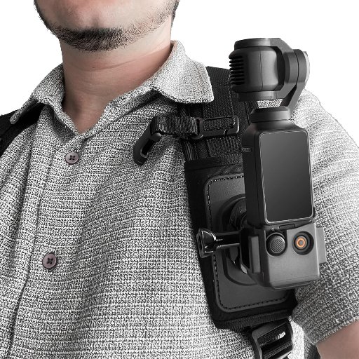 SUBFIX Backpack Mount & Strap Accessory for DJI Osmo Pocket 3