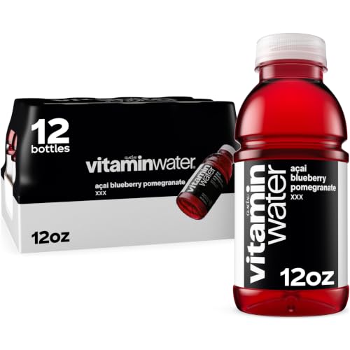 vitaminwater Flavored Water Beverage 12-Pack (XXX Açai-Blueberry-Pomegranate)