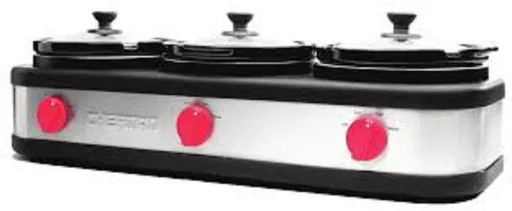 Chefman Triple Slow Cooker & Buffet Server Deal
