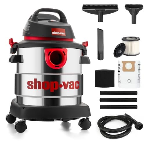 Shop-Vac Wet/Dry Vacuum 5 Gallon 4.5 Peak HP Stainless Steel Deal