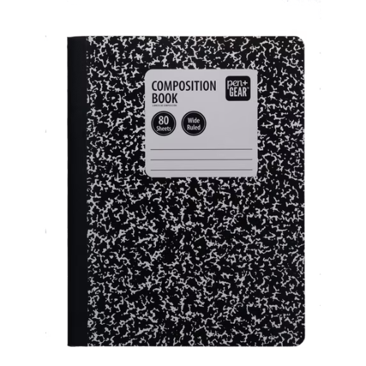 Pen+Gear 80-Sheet Wide Ruled Composition Book Deal