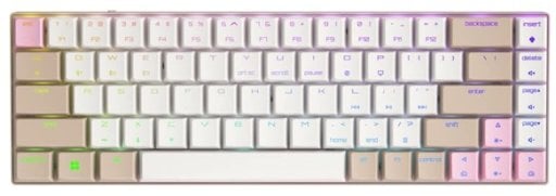 Cherry MX-LP 2.1 65% Wireless Gaming Keyboard RGB MX Silver 68 Keys (Khaki Pink)