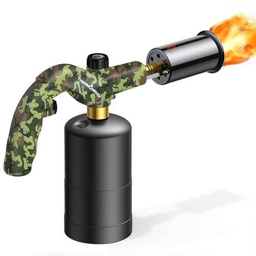 ThermoMaven Propane Cooking Torch w/ Adjustable Flame (Camo Green)