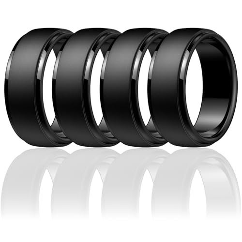 Egnaro Men’s Silicone Wedding Rings