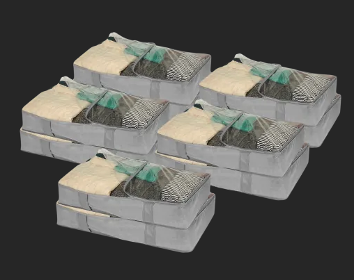 Whitmor Underbed Storage Bags 10-Pack