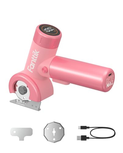 Fanttik C8 Nano Cordless Electric Scissors with 2 Blades