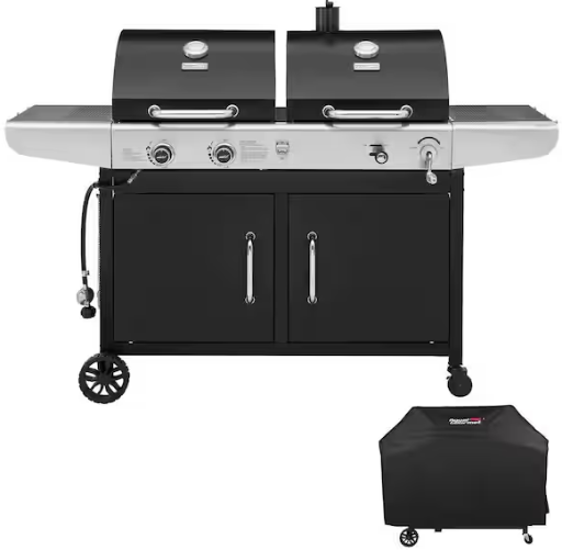 Royal Gourmet 2-Burner Propane Gas and Charcoal Combo Grill Deal