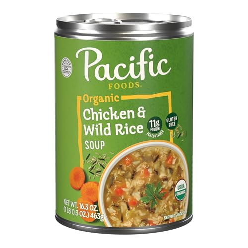 Pacific Foods Organic Chicken & Wild Rice Soup 16.3-Oz