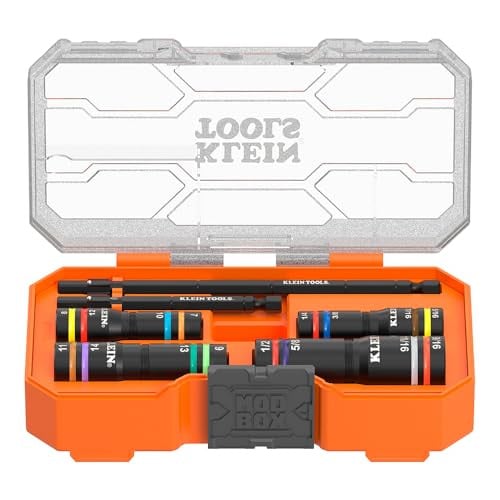 Klein Tools KNECT Quad Socket 16 Sizes 4-in-1 SAE and Metric Impact Rated Deal