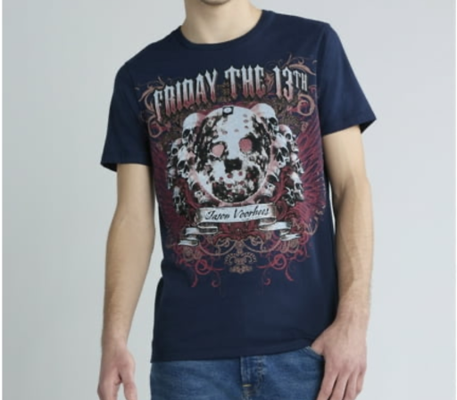 Friday The 13TH Men's & Big Men's Graphic Tee, Sizes XS-2XL