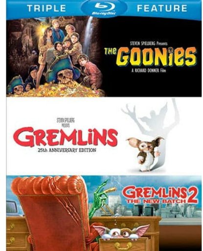 Goonies / Gremlins / Gremlins 2: New Batch Blu-ray 3 Film Collection