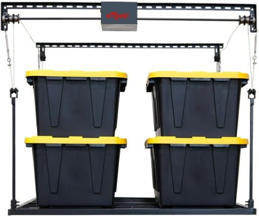 Origami Motorized Garage Ceiling Storage Rack 52" x 25"