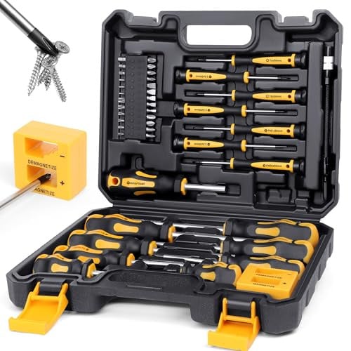 Amartisan Magnetic Screwdrivers Set 43-Piece with Case Deal