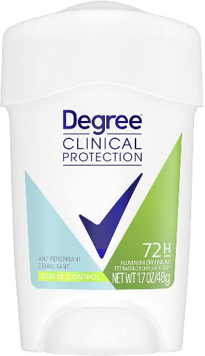 Degree Clinical Protection Stress Control Antiperspirant Deodorant 1.7-Ounce