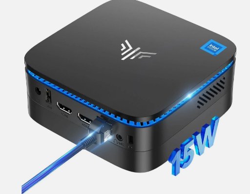 Refurbished Mini PC: Intel Alder Lake N95, 16GB DDR4, 1TB SSD, WiFi 6, Windows 11